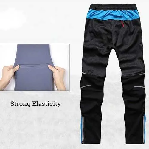 Outdoor Soft Shell Warm Fleece Ski Trousers Waterproof Climbing Pants