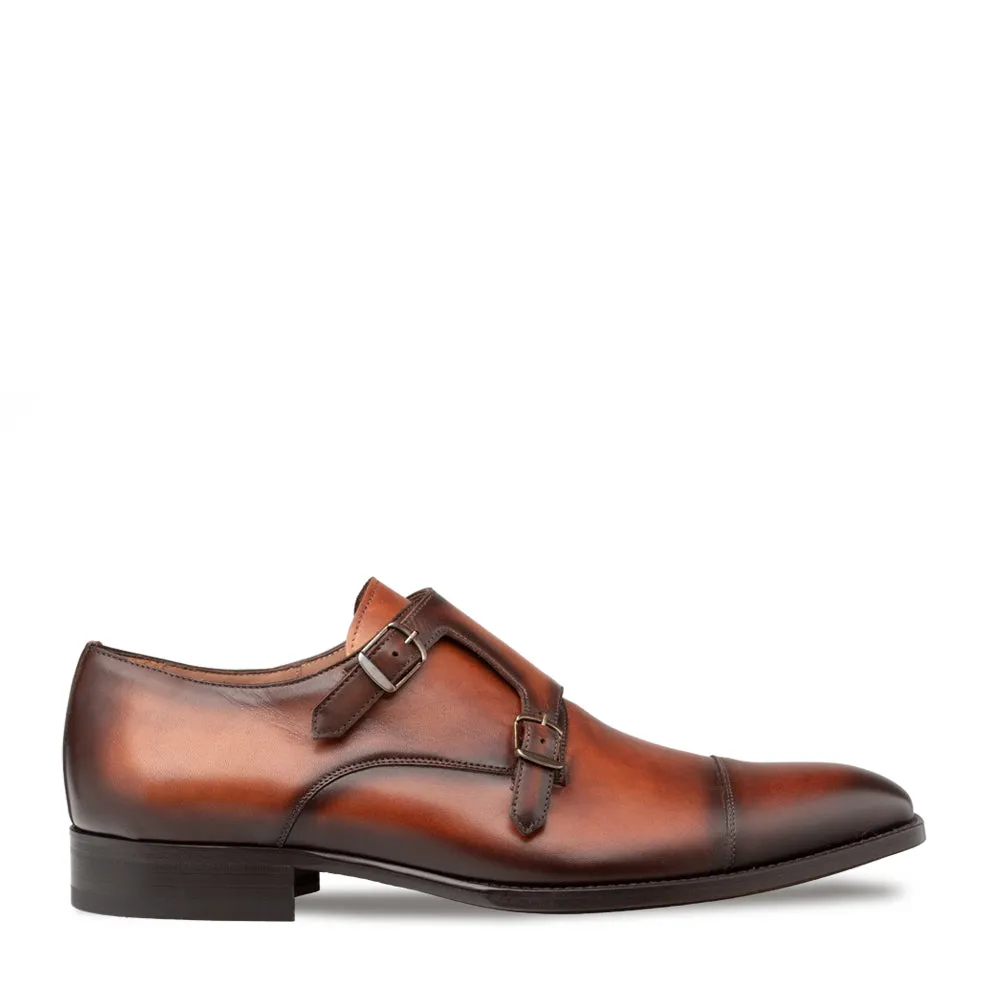 Patina Cap Toe Double Monk