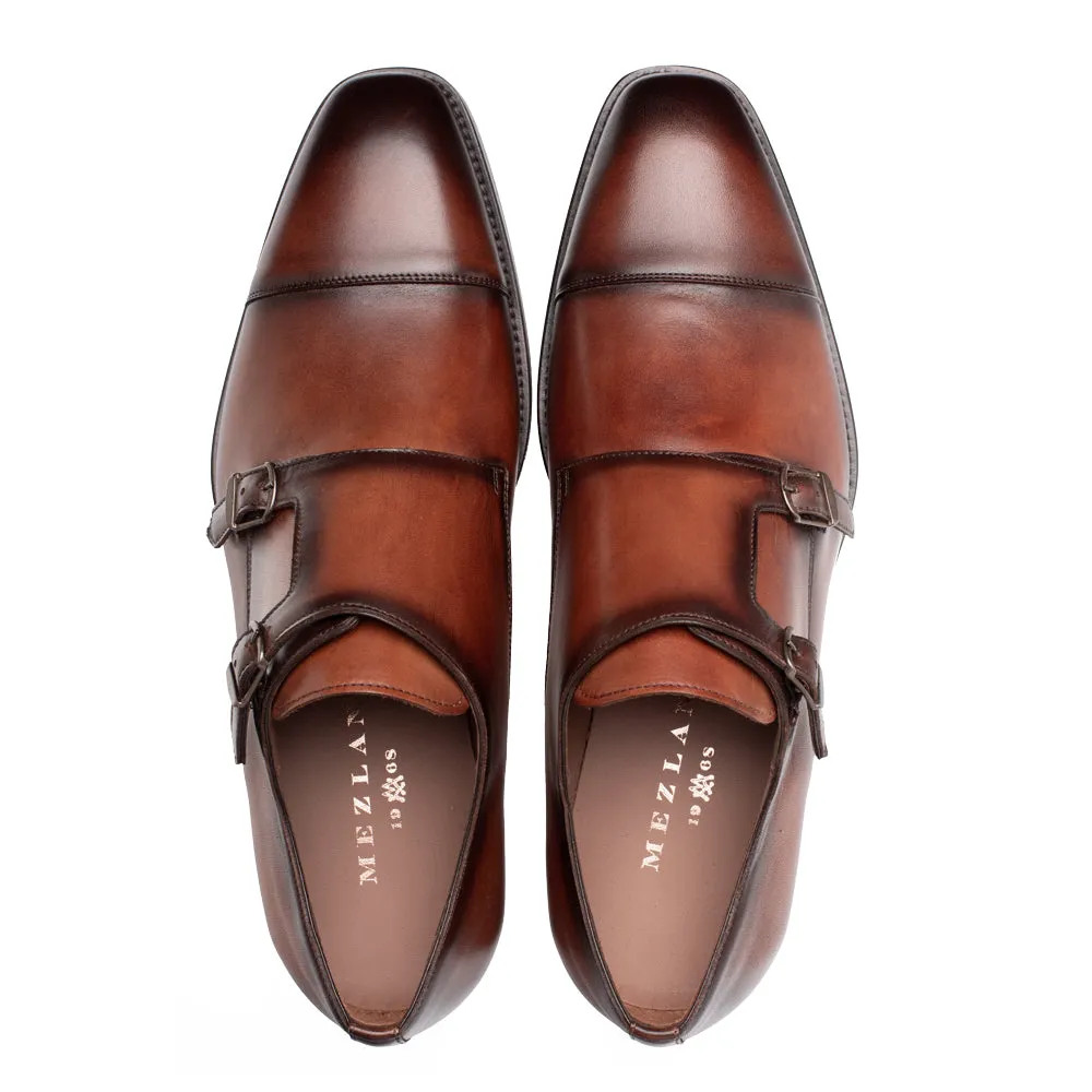 Patina Cap Toe Double Monk