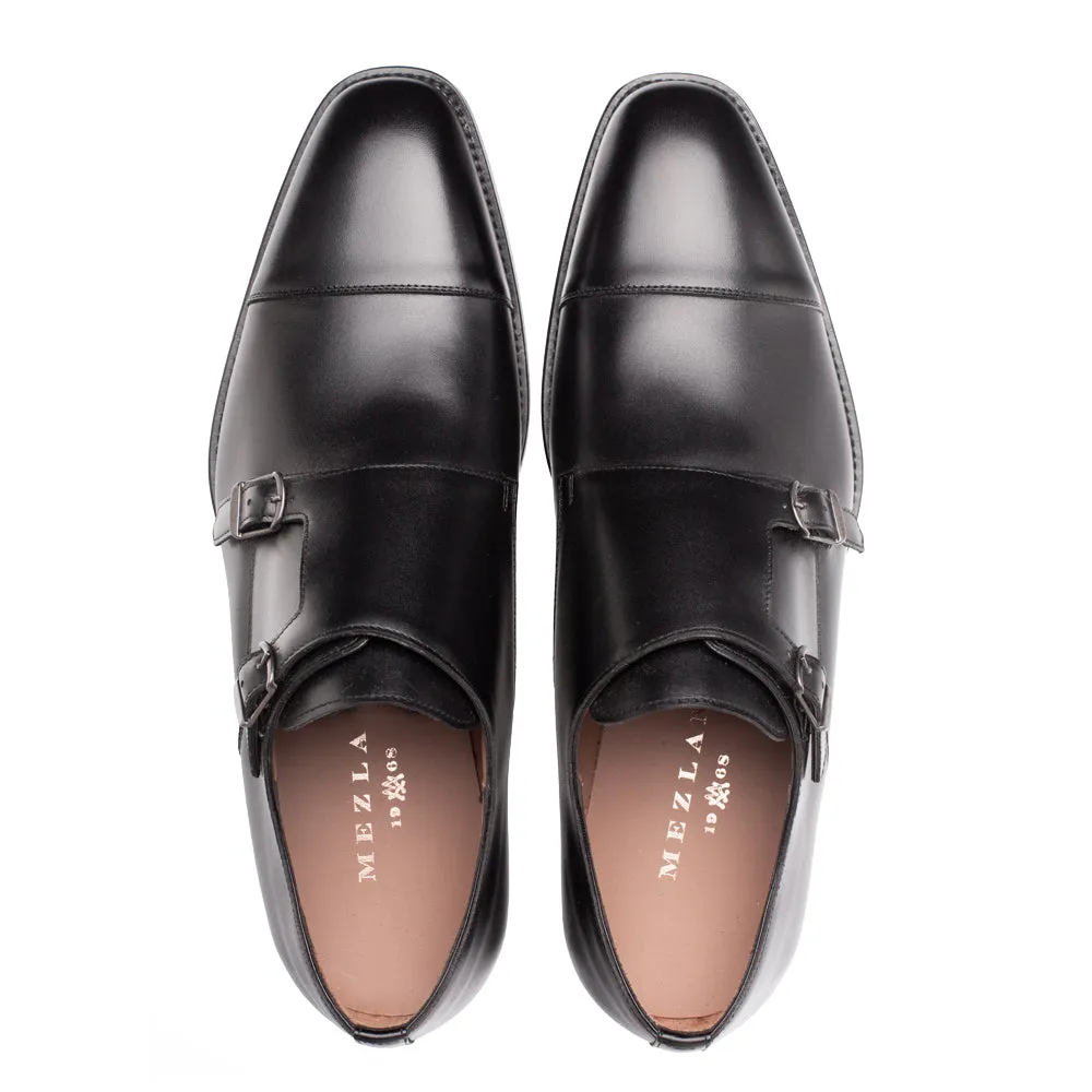 Patina Cap Toe Double Monk