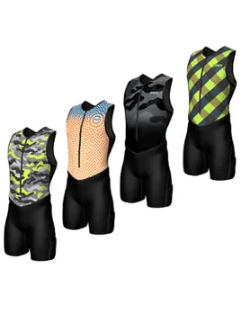 Sparx Mens Premium Triathlon Suit Padded Triathlon Tri Suit Race Suit Swim Bike Run