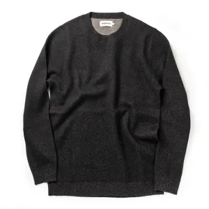 The Double Knit Sweater in Charcoal