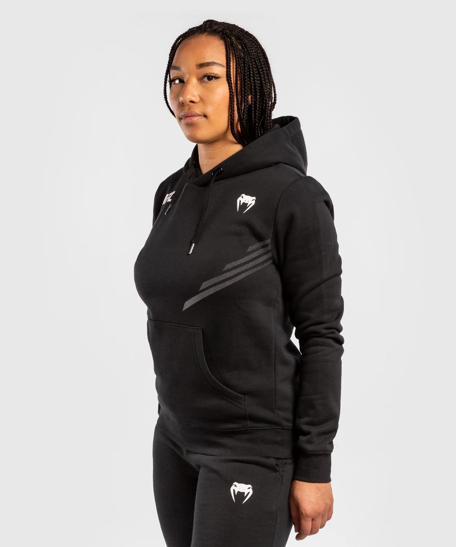 UFC Venum Replica Women's Hoodie - Black