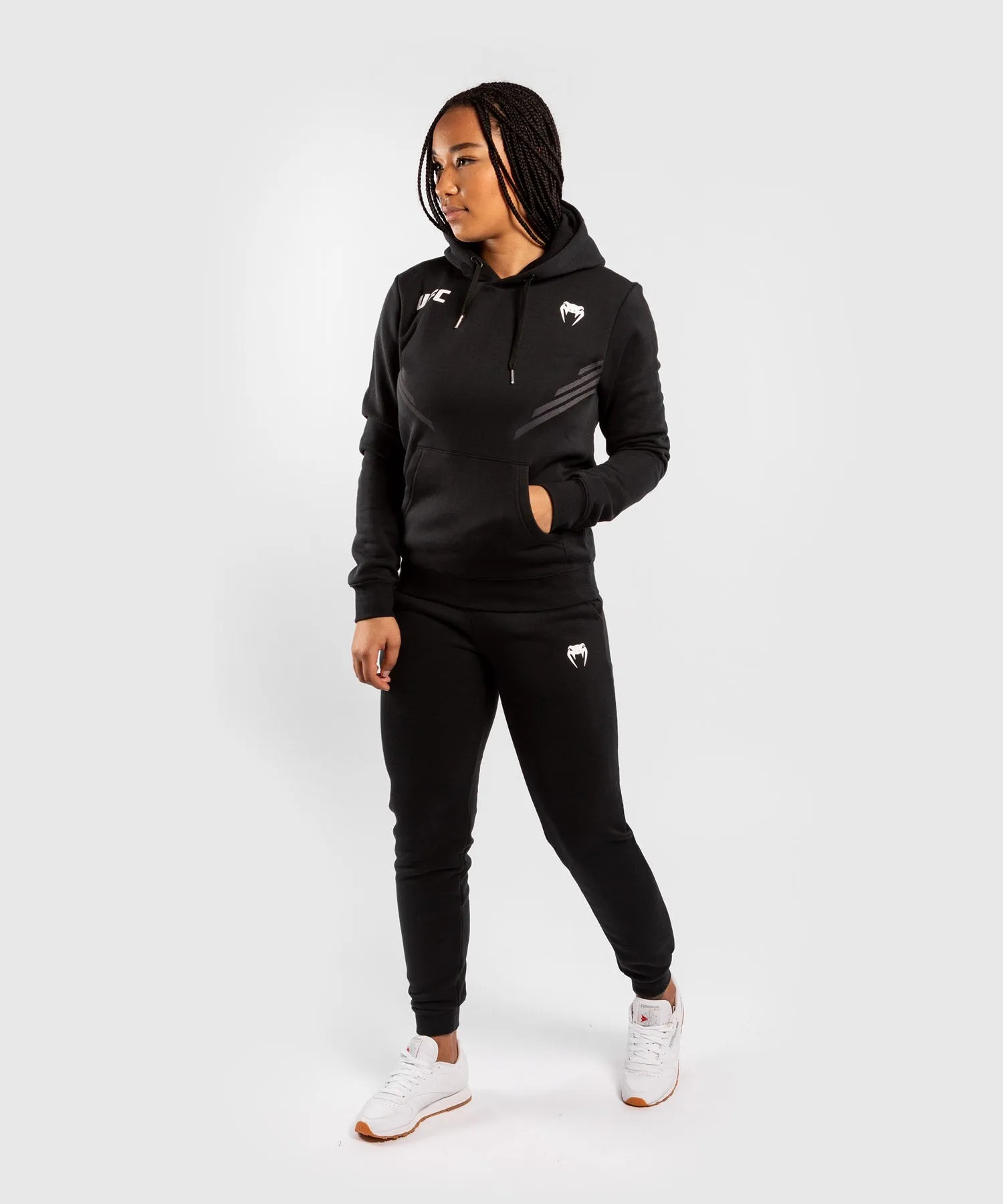 UFC Venum Replica Women's Hoodie - Black