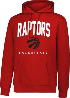 Ultra Game NBA Official Men's Super Soft Teamster Hoodie Sweatshirt, Toronto Raptors, Team Color|Toronto Raptors