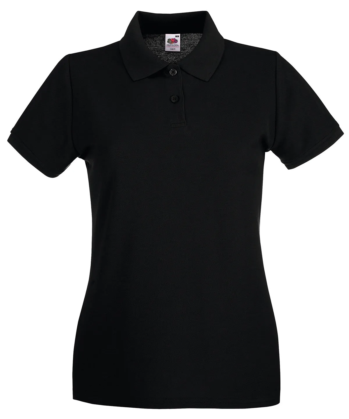 Womens premium polo | Black